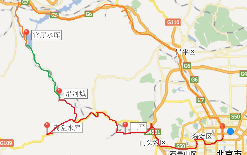 门头沟斋堂水库&永定河大峡谷自驾一日游