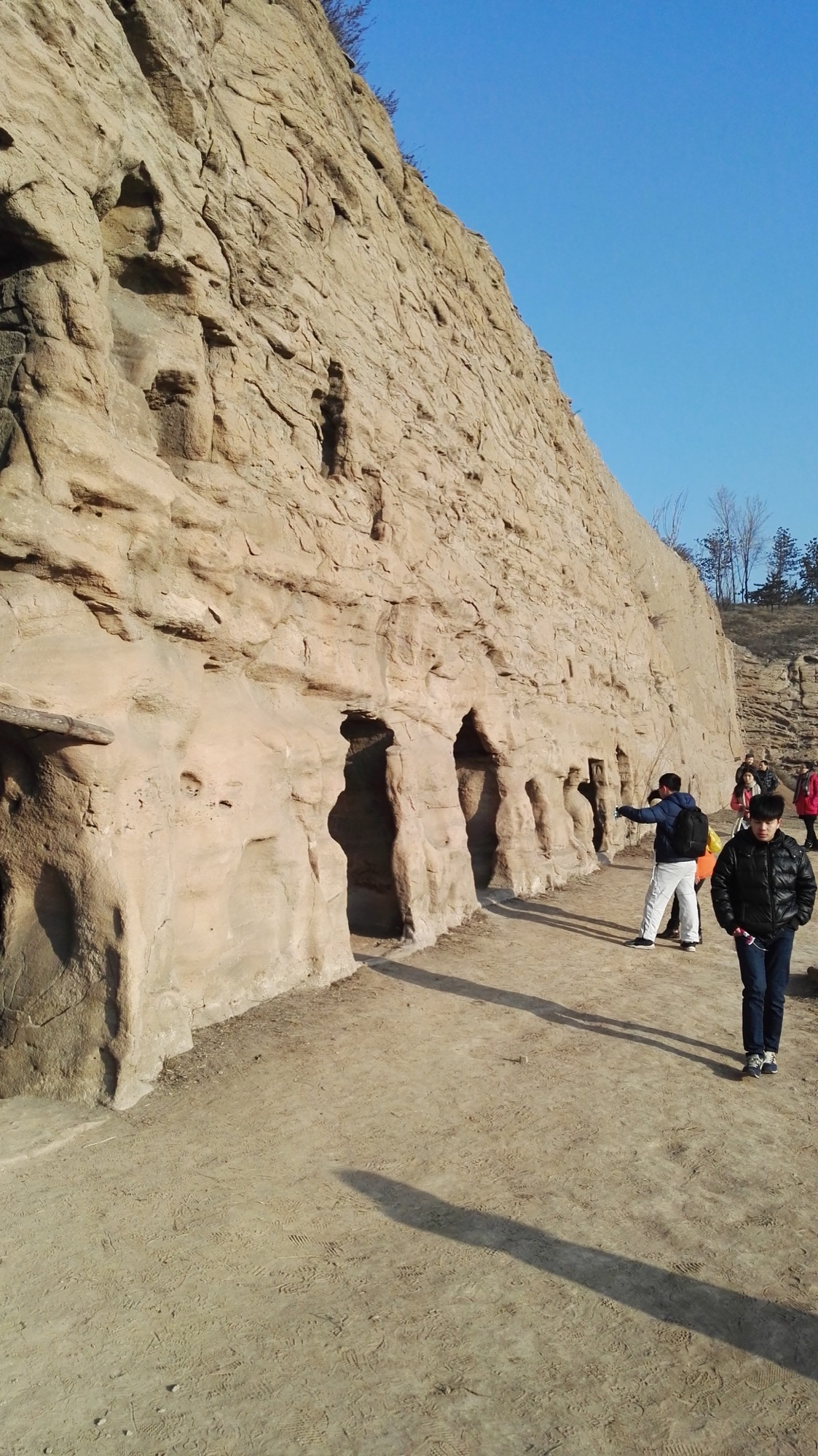 元旦小长假游大同,龙门石窟,悬空寺