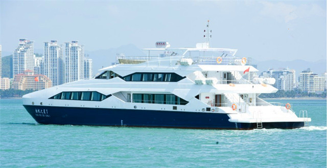 【买一送一】扬帆号游艇夜游三亚湾